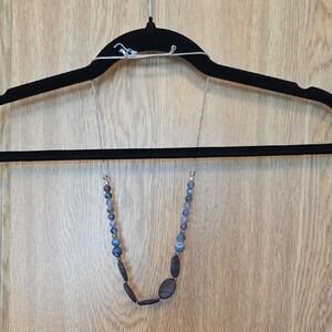 J. Jill Blue and Gray Beaded Necklace